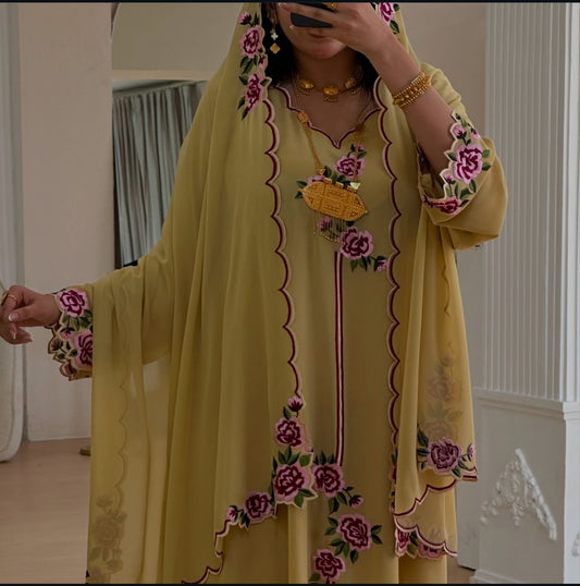 Floral Elegance Dress