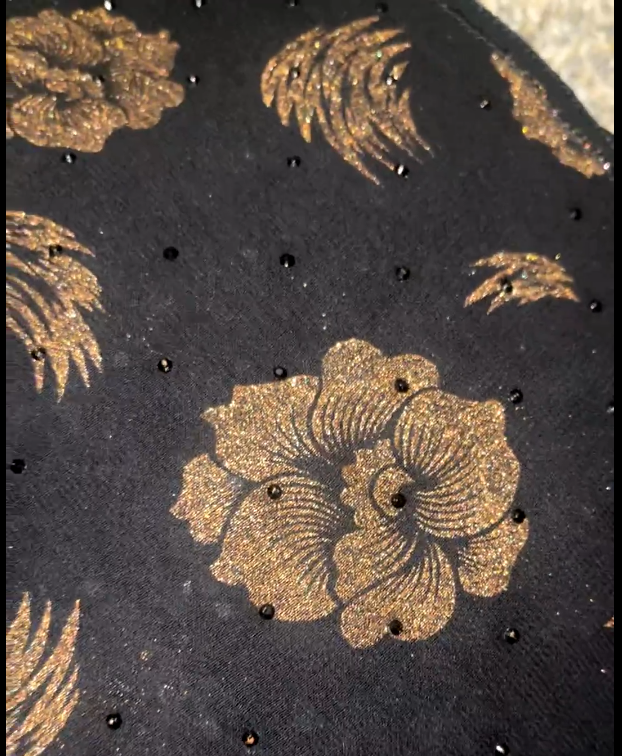 Baby matching mommy abaya